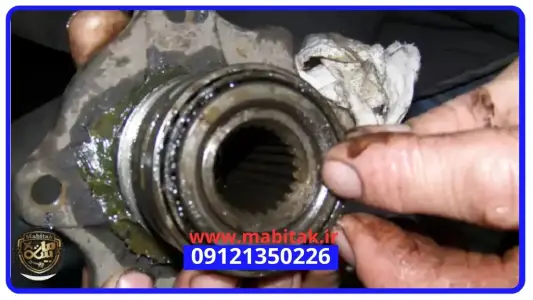 خرابی بلبرینگ چرخ خودرو 